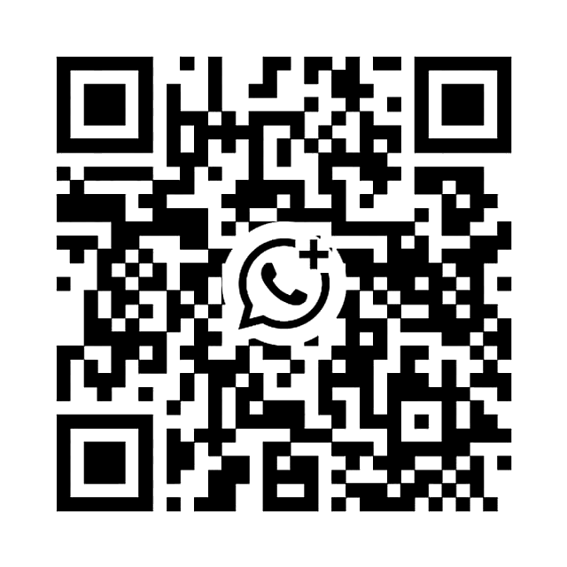 QR code that opens a WhatsApp chat with Motico Technik